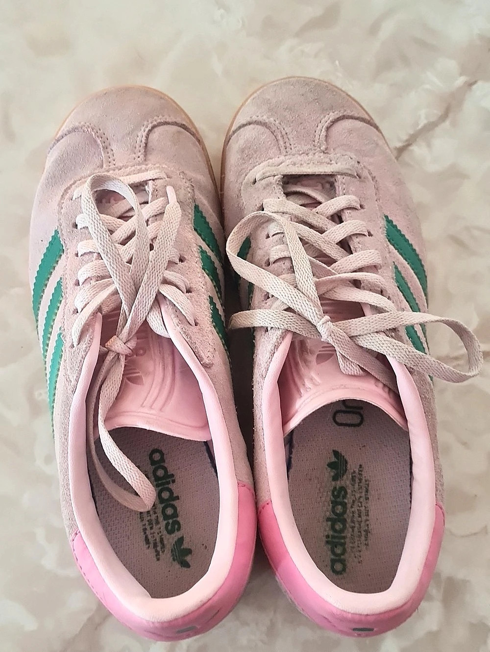 adidas Samba OG Sneakers Pink & Green US 31⁄2